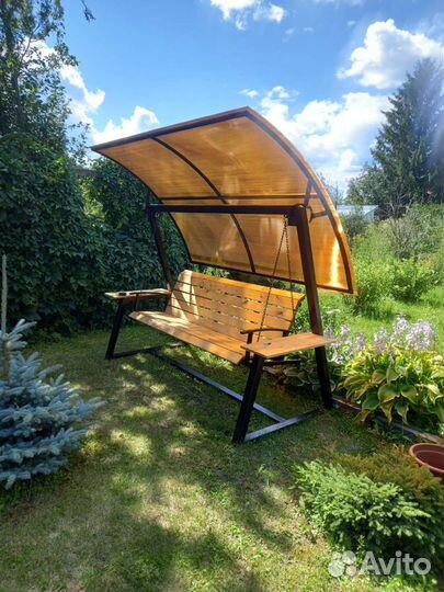 Садовые качели. Мебель для дачи