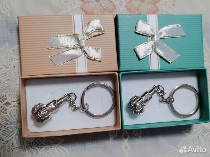 Брелоки: долото в подарочной упаковке