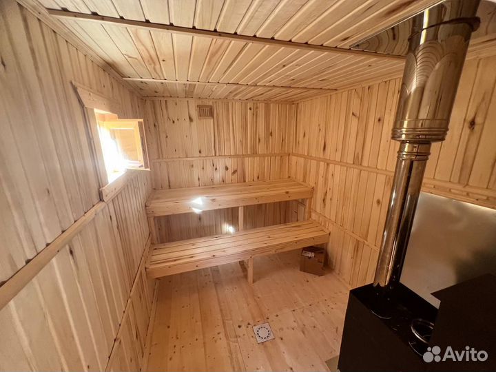 Баня 5x2.3 - Брус 100x150