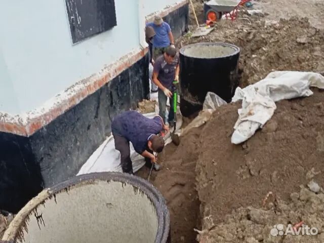 Септик Малахит nero 4 пр - Установка под ключ