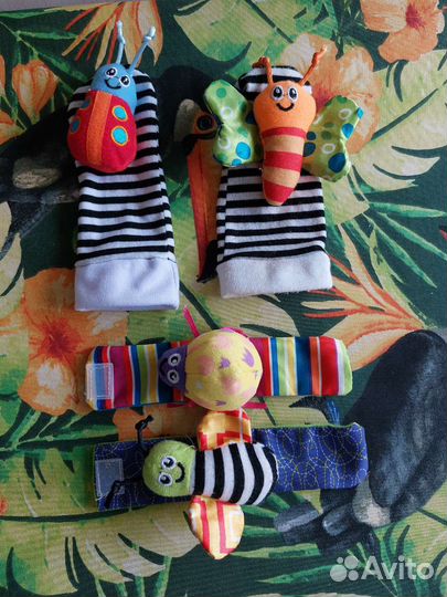 Носочки погремушки