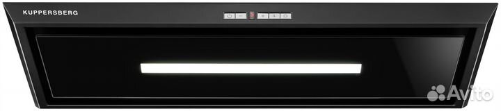 Вытяжка встраиваемая kuppersberg intro 70 black