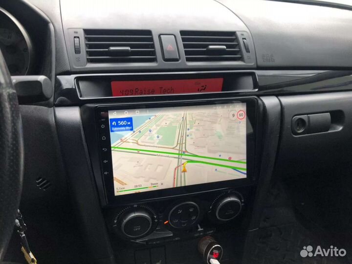 Mazda 3 axela штатная магнитола android teyes