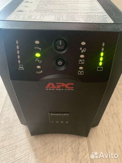 Ибп бесперебойник apc 1000