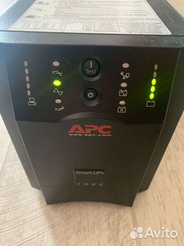 Ибп бесперебойник apc 1000