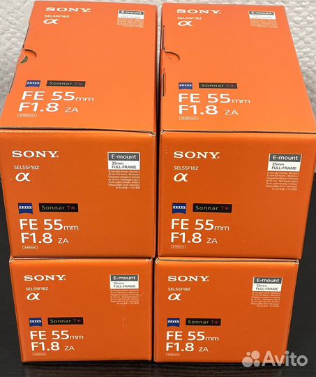 Sony Carl Zeiss Sonnar T* FE 55mm f/1.8 ZA (Новый)