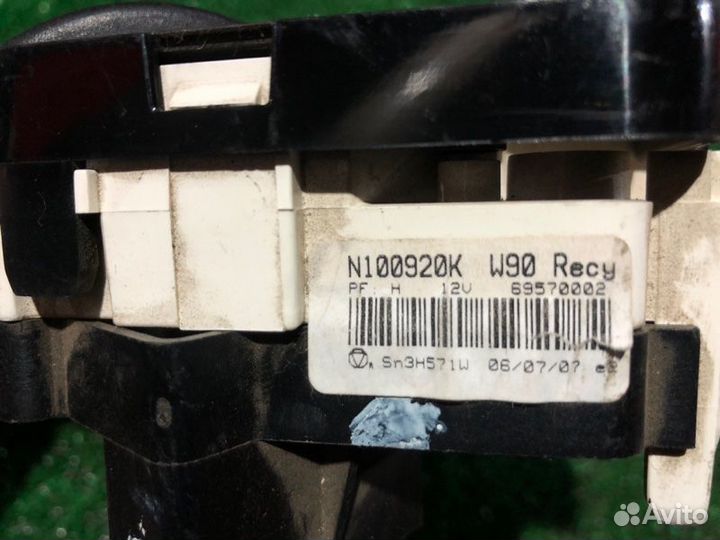 Блок управления отопителем Renault Logan