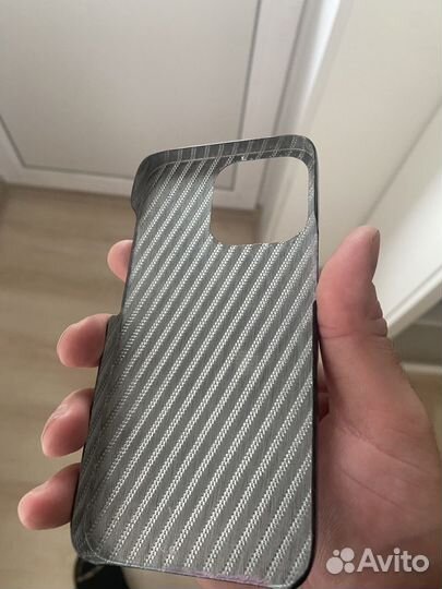Чехол карбоновый iPhone 13 pro