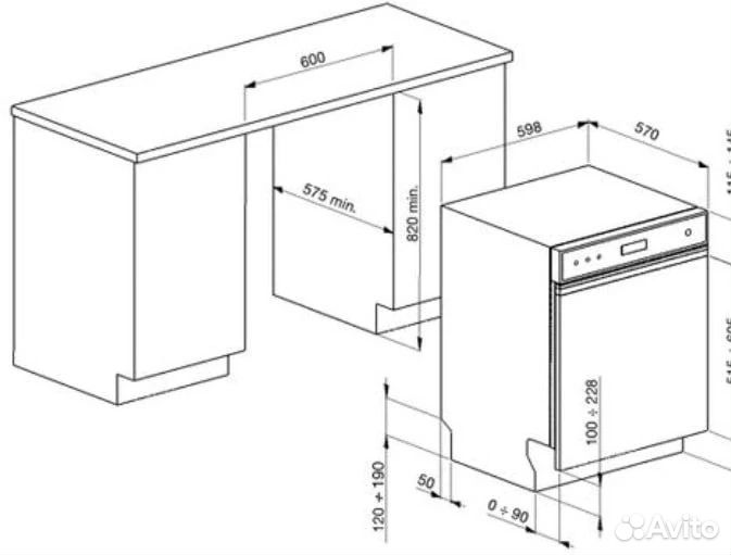 Посудомоечная машина Whirlpool 60см