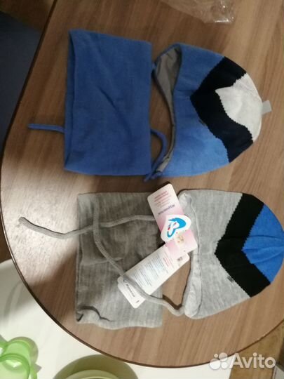 Комплект шапка и снуд