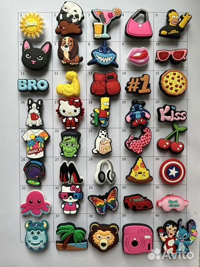 Jibbitz для crocs