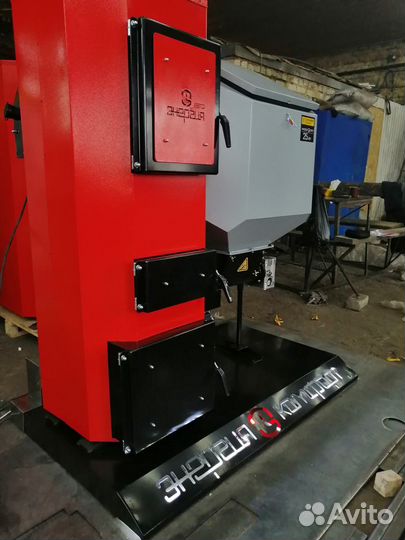 Твердотопливный котел длительного горения