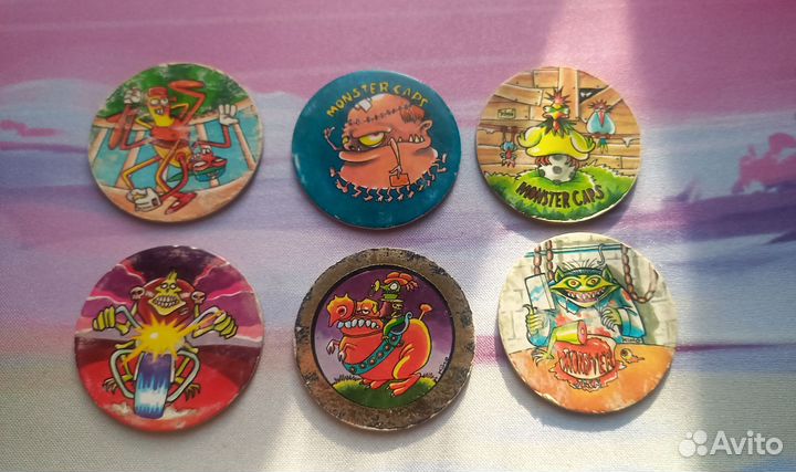 Фишки Сотки Кэпсы MAD monster caps