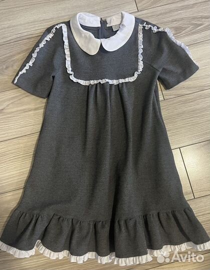 Школьное платье серое 134 Praire