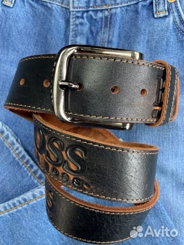 Ремень кожаный Hugo Boss