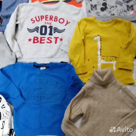 Большой мешок одежды 98/104