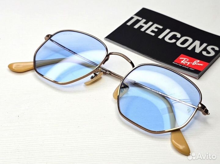 Очки Ray Ban 3548 N Голубые