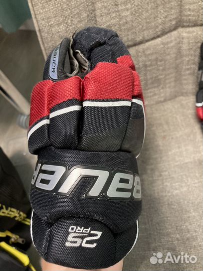 Краги хоккейные детские bauer supreme 9