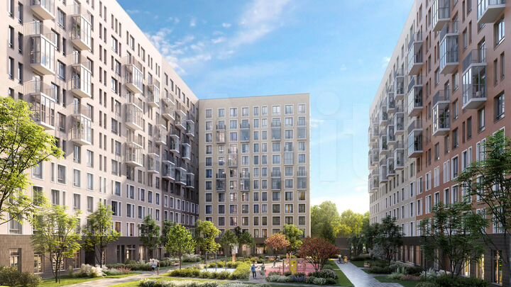 2-к. квартира, 35,1 м², 9/12 эт.