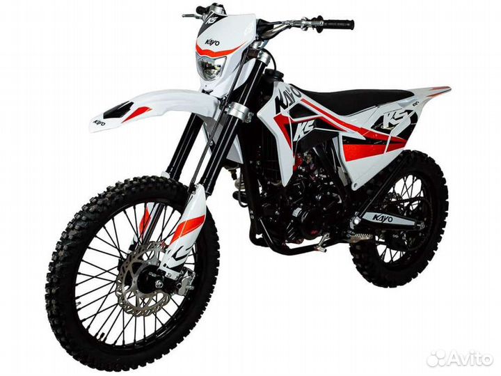 Мотоцикл кроссовый kayo K5 enduro 21/18 (2024 г.)