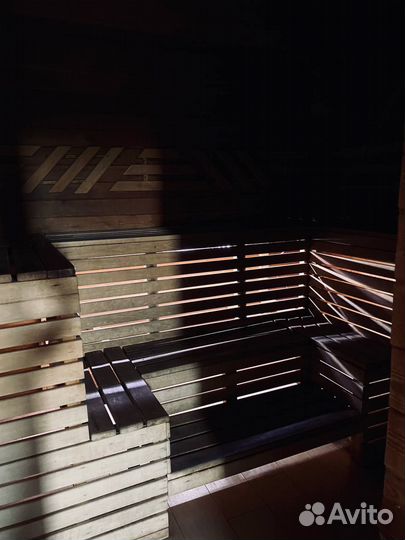 Дом баня на берегу озера