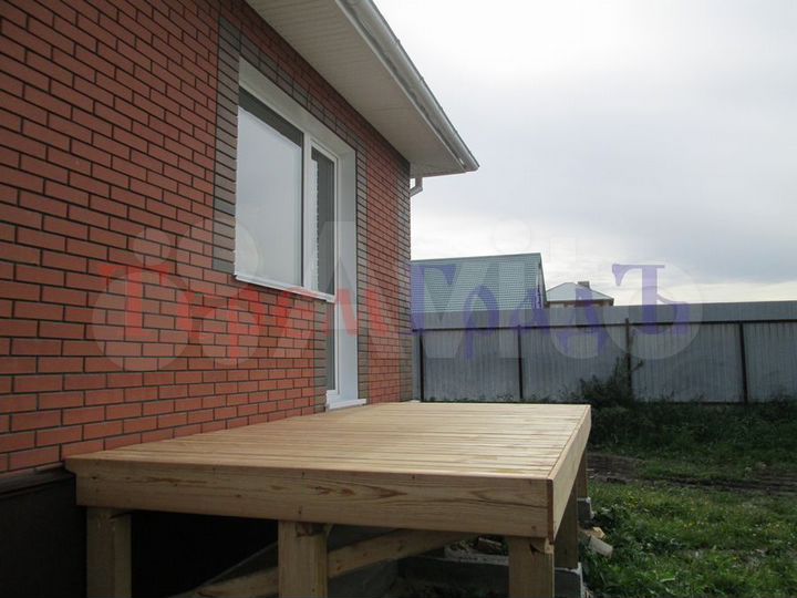 Коттедж 102 м² на участке 10 сот.