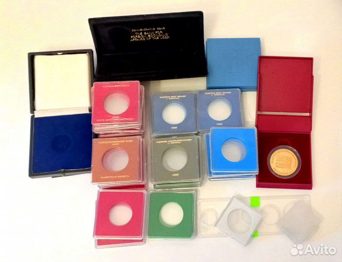 Капсулы Госбанк СССР для памятных монет