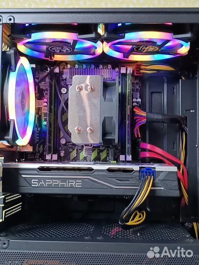 Игровой Мощный пк 8 ядер/Rx 580 8gb/32gb