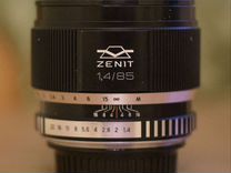 Объектив Zenitar 85mm f1.4 на Canon EF