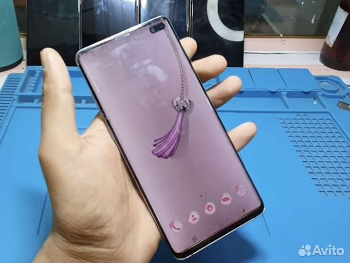 Стекло с Заменой Samsung galaxy S10+ (G975)