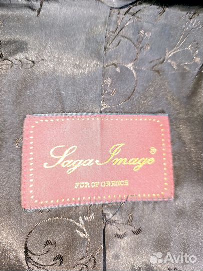 Шуба норковая с капюшоном