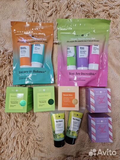 Маска, скраб, шампунь mixit