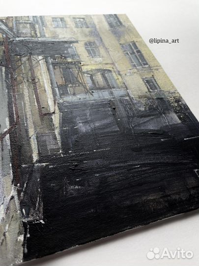 Картина масло Живопись виды Петербурга