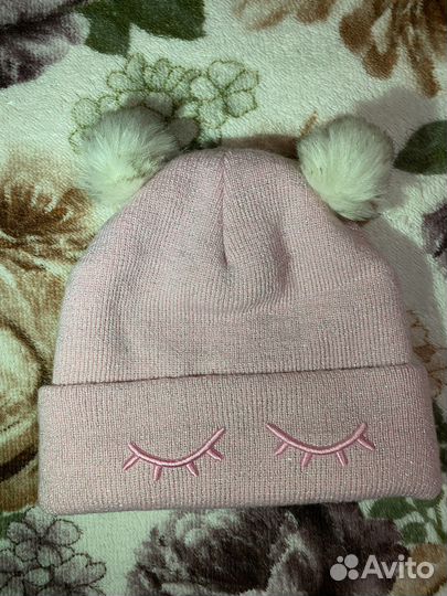 Шапка теплая для девочки