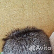 Шапка из чернобурки женская