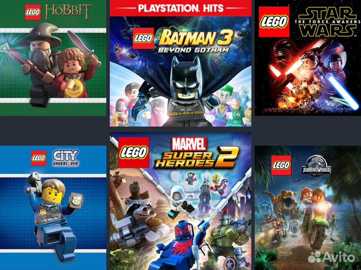 Lego на ps4, ps5