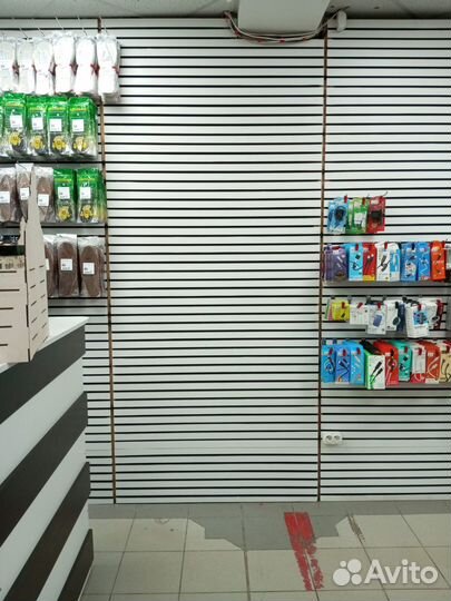 Эконом панель белая 1200 х 2400 мм, шаг 50 мм бу