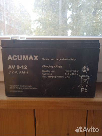 Аккумулятор 12v