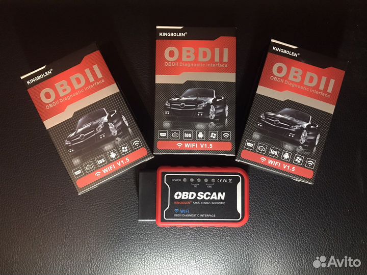 Диагностический сканер ELM 327 obd 2