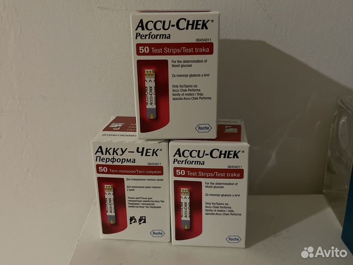 Тест полоски акку чек перформа