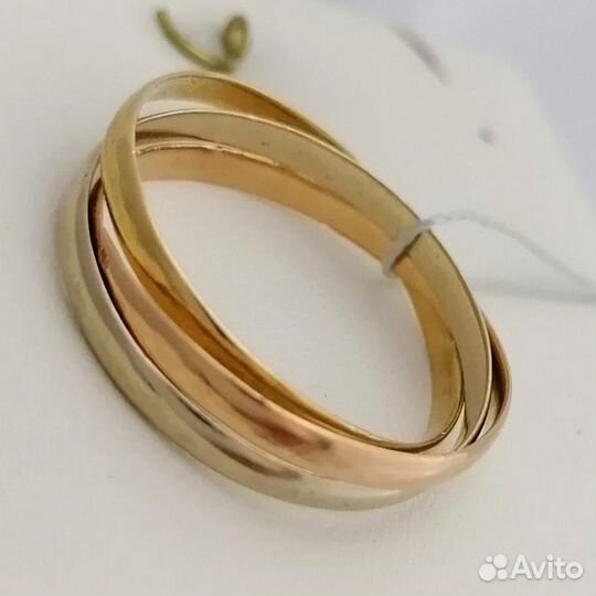 Кольцо / размер 19 / 2,77г / золото 585