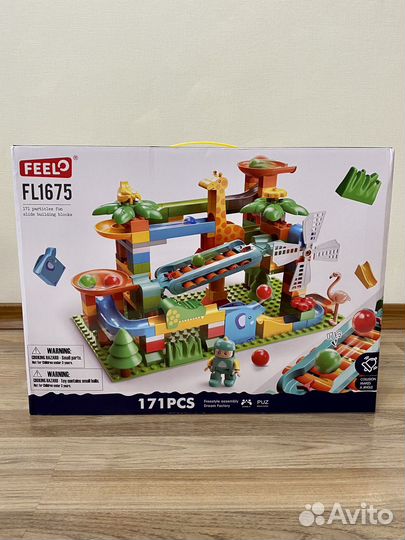 Огромный конструктор аналог lego duplo новый