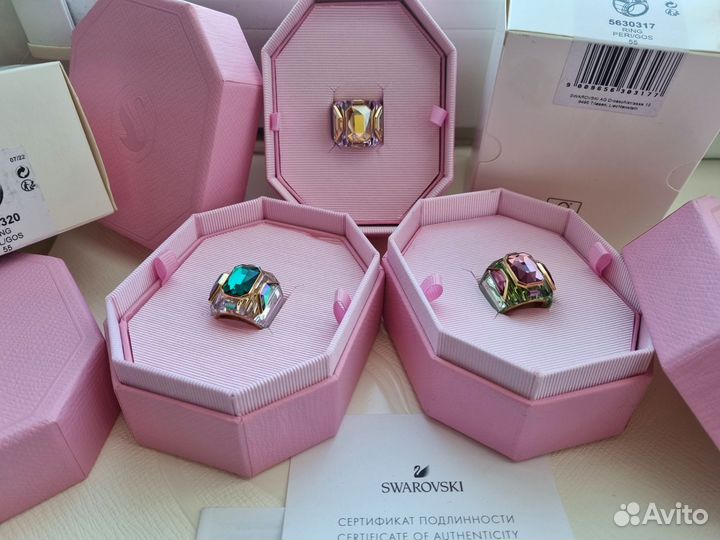 Кольцо Swarovski Chroma оригинал
