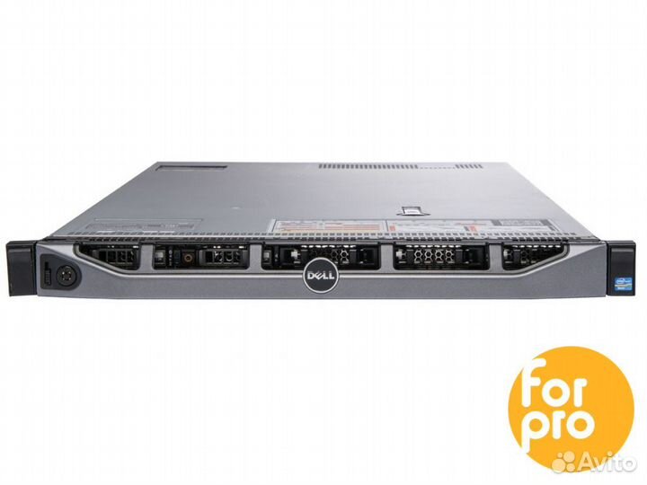Сервер dell R620 10SFF 2xE5-2630 64GB, H710p