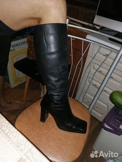 Сапоги женские зимние бренда Bootes(Италия) 39р-р