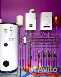 Монтаж отопление водоснабжение Теплые полы