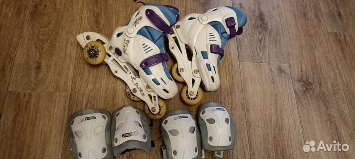 Детские ролики и защита