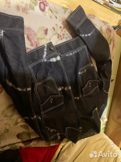 Джинсовая куртка женская размер 42