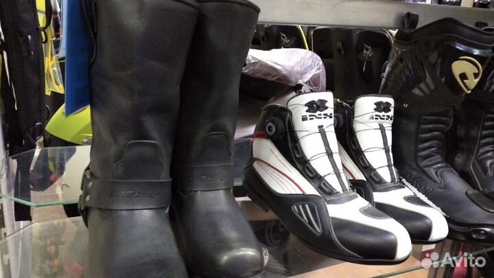 Мотоботинки MB 62 черные michiru рр43