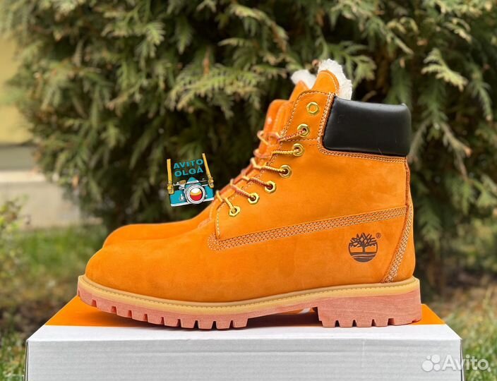 Ботинки Timberland зимние с мехом